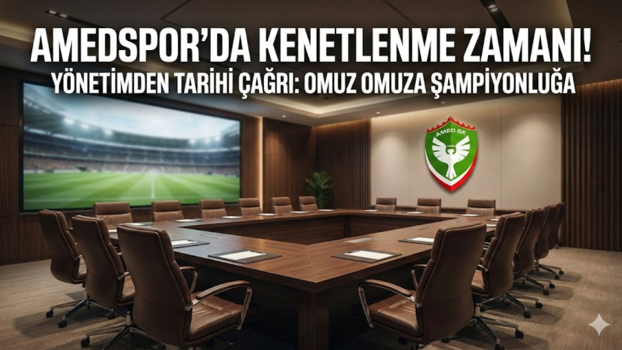Amedspor'da Tarihi Kenetlenme